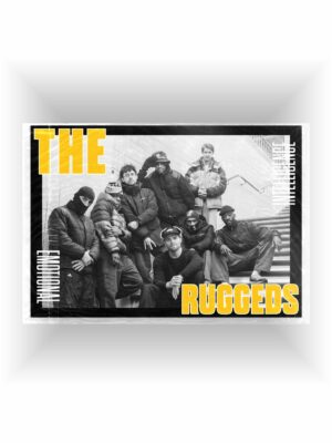 The Ruggeds - Risography print